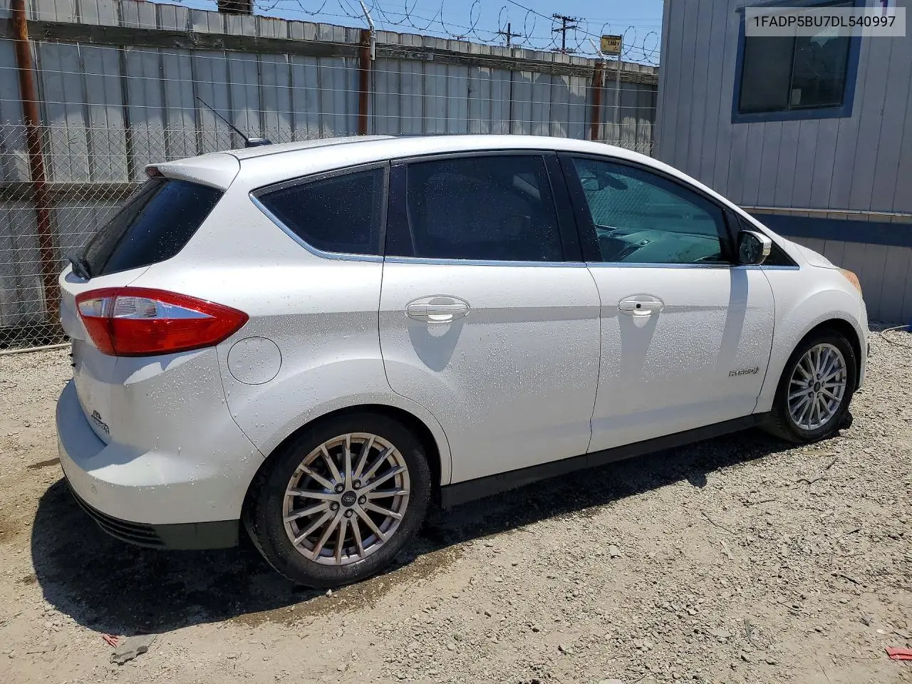 2013 Ford C-Max Sel VIN: 1FADP5BU7DL540997 Lot: 56742386
