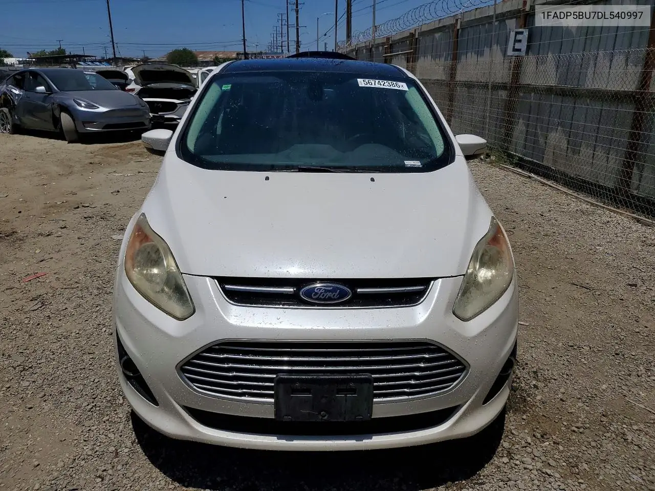 2013 Ford C-Max Sel VIN: 1FADP5BU7DL540997 Lot: 56742386