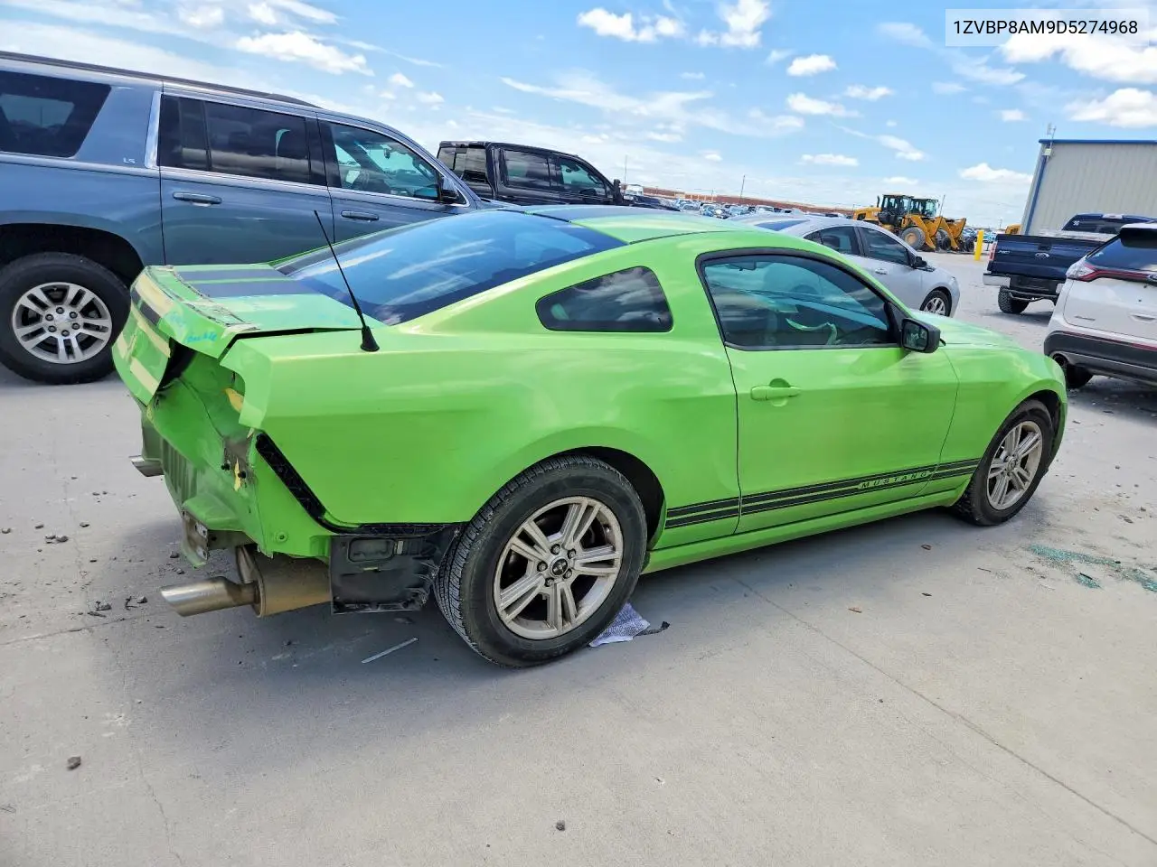 2013 Ford Mustang VIN: 1ZVBP8AM9D5274968 Lot: 56815976