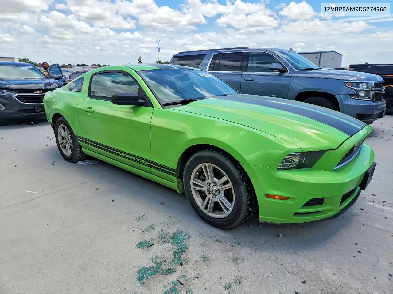 2013 Ford Mustang VIN: 1ZVBP8AM9D5274968 Lot: 56815976