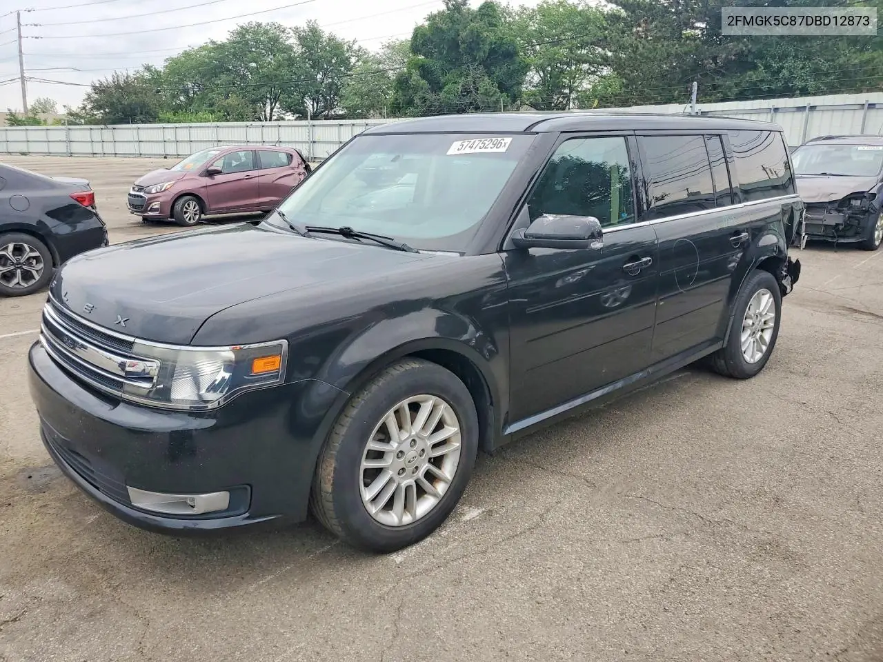 2013 Ford Flex Sel VIN: 2FMGK5C87DBD12873 Lot: 57475296