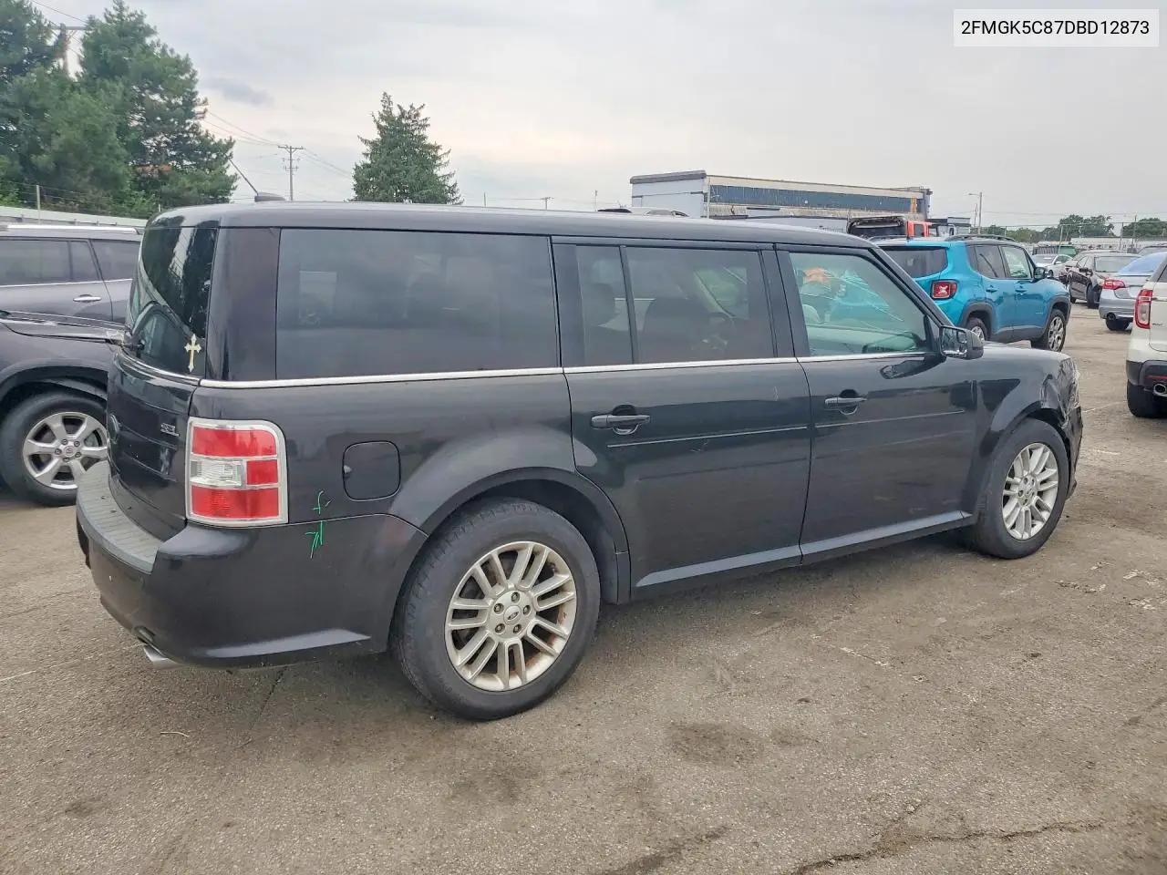 2013 Ford Flex Sel VIN: 2FMGK5C87DBD12873 Lot: 57475296
