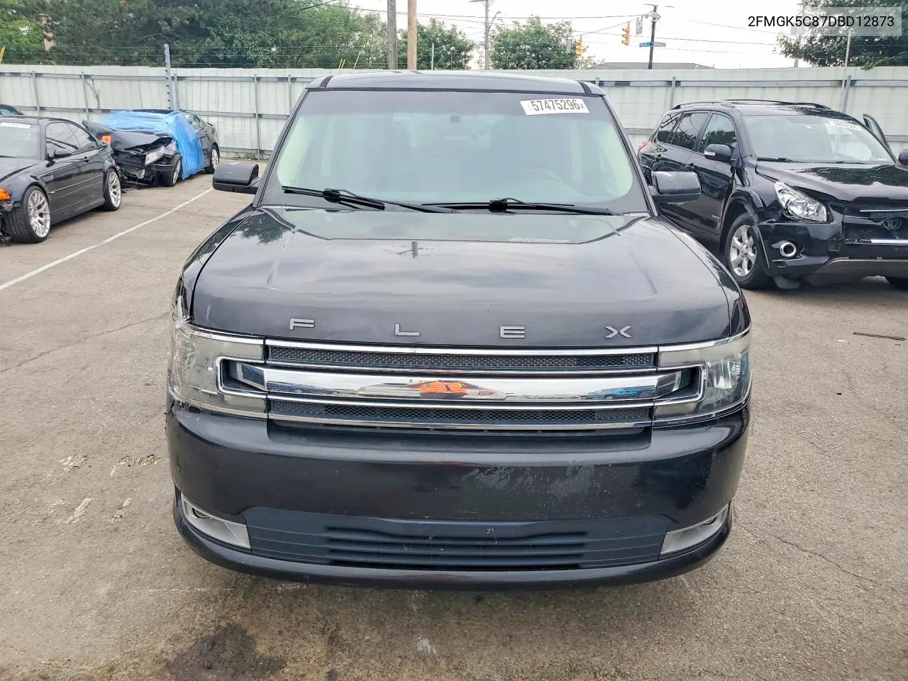 2013 Ford Flex Sel VIN: 2FMGK5C87DBD12873 Lot: 57475296
