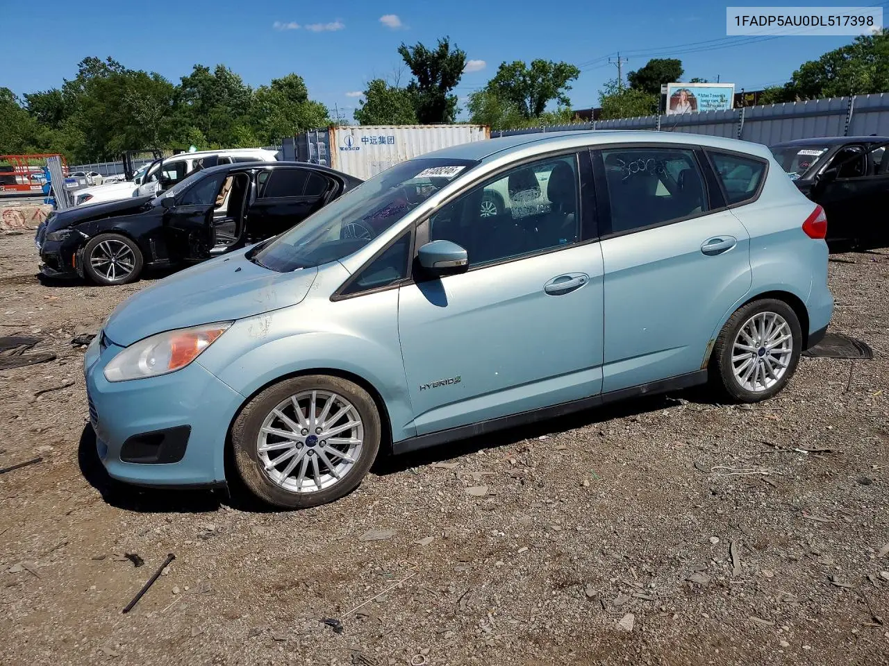 2013 Ford C-Max Se VIN: 1FADP5AU0DL517398 Lot: 57488246