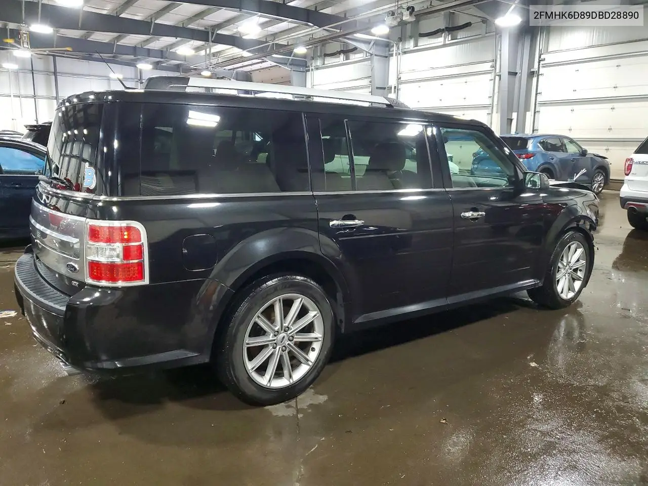 2013 Ford Flex Limited VIN: 2FMHK6D89DBD28890 Lot: 57529196