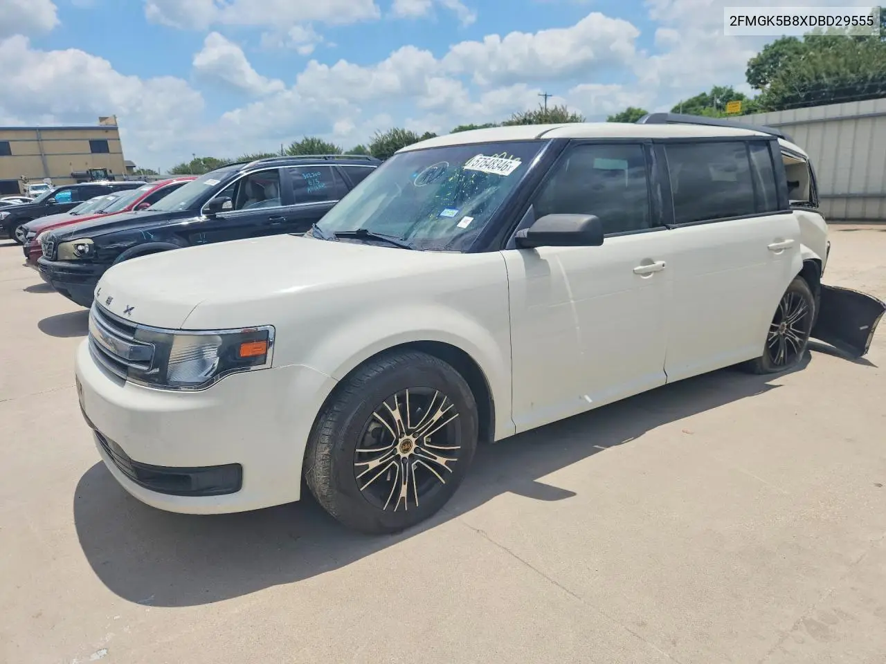 2013 Ford Flex Se VIN: 2FMGK5B8XDBD29555 Lot: 57548346
