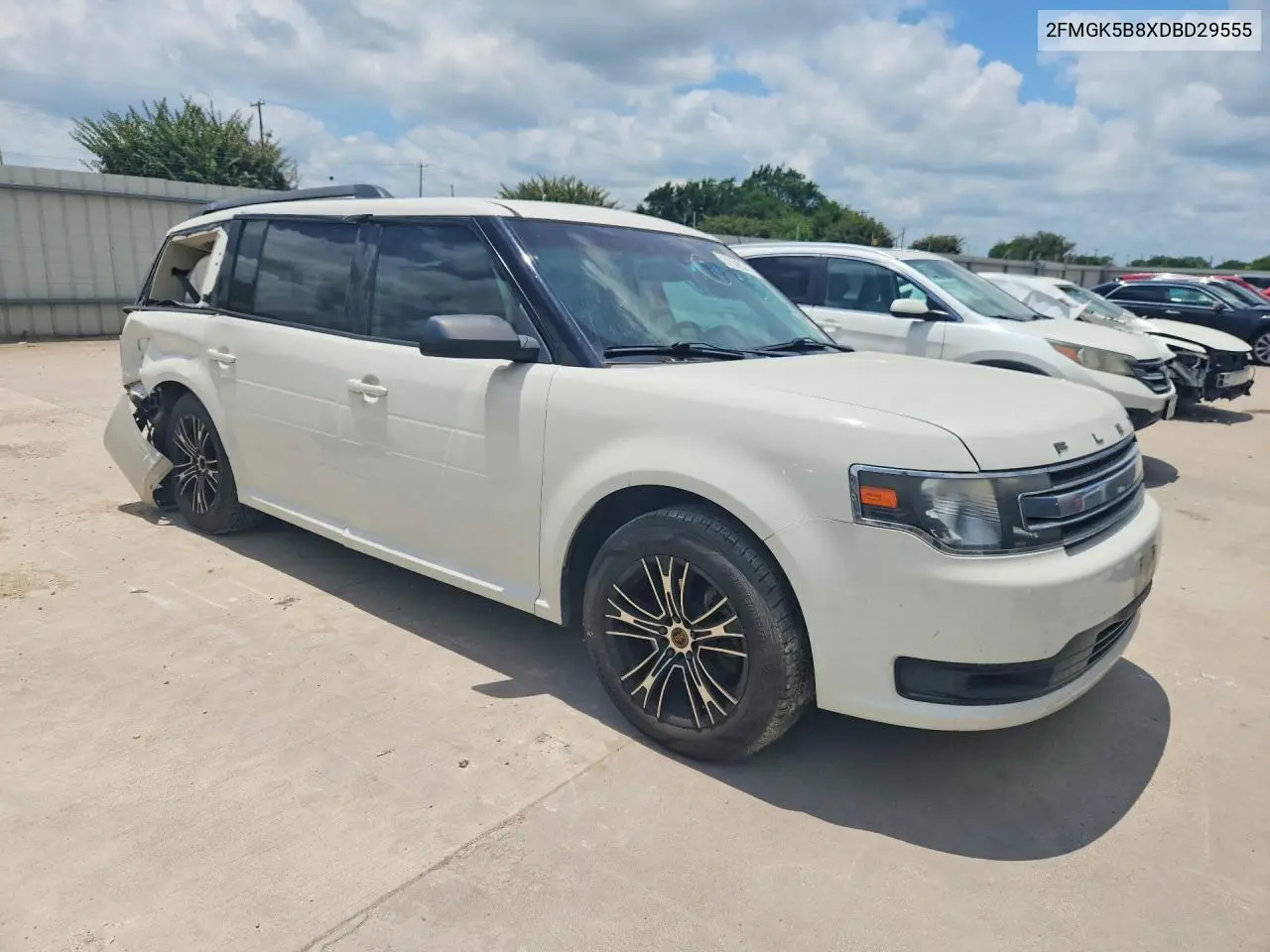 2013 Ford Flex Se VIN: 2FMGK5B8XDBD29555 Lot: 57548346