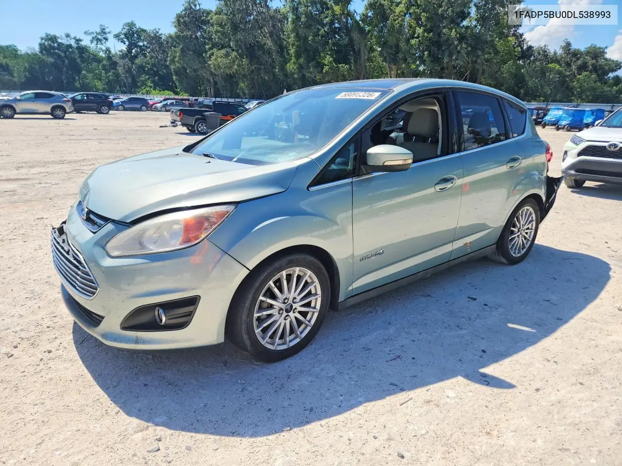 2013 Ford C-Max Sel VIN: 1FADP5BU0DL538993 Lot: 58096326