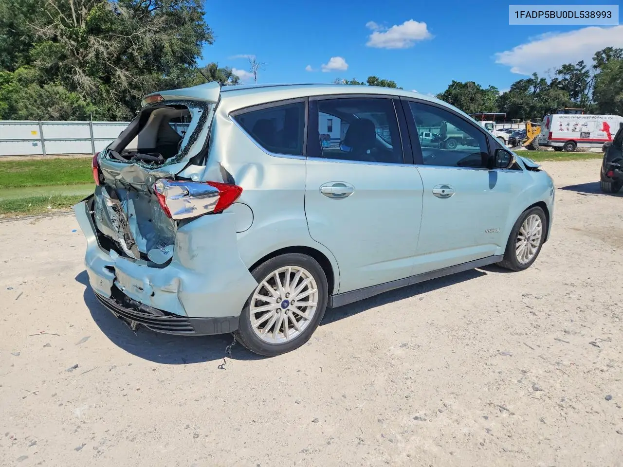 2013 Ford C-Max Sel VIN: 1FADP5BU0DL538993 Lot: 58096326