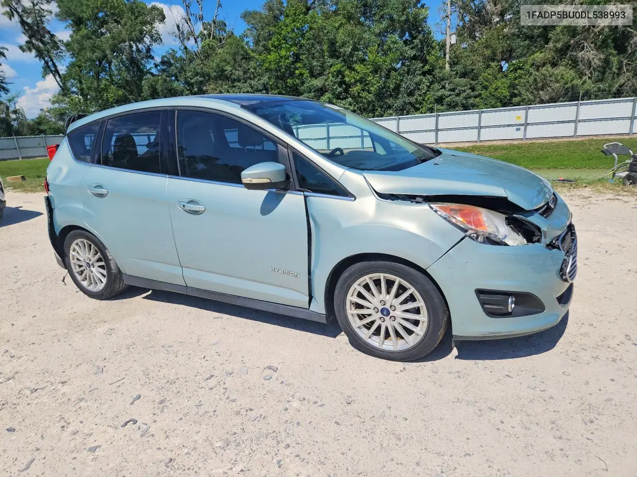 2013 Ford C-Max Sel VIN: 1FADP5BU0DL538993 Lot: 58096326