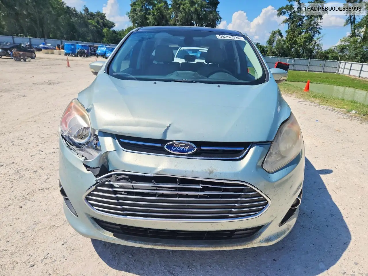 2013 Ford C-Max Sel VIN: 1FADP5BU0DL538993 Lot: 58096326