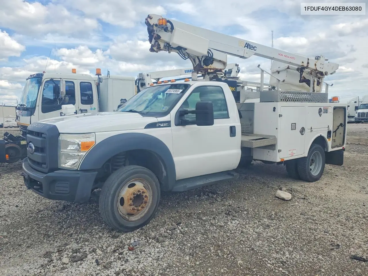 2013 Ford F450 Super Duty Bucket Truck VIN: 1FDUF4GY4DEB63080 Lot: 58224966
