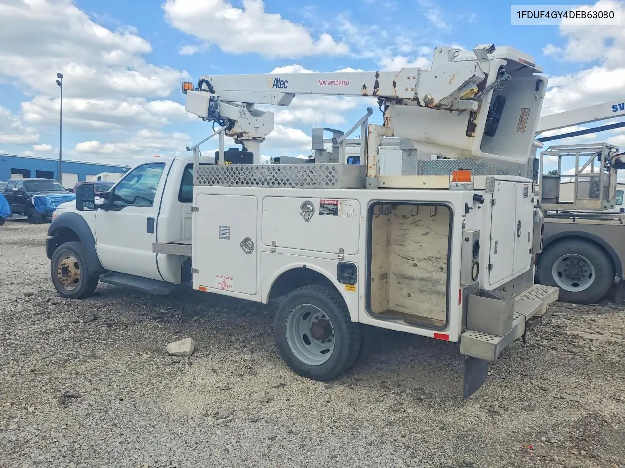 2013 Ford F450 Super Duty Bucket Truck VIN: 1FDUF4GY4DEB63080 Lot: 58224966