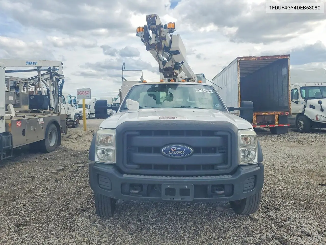 2013 Ford F450 Super Duty Bucket Truck VIN: 1FDUF4GY4DEB63080 Lot: 58224966