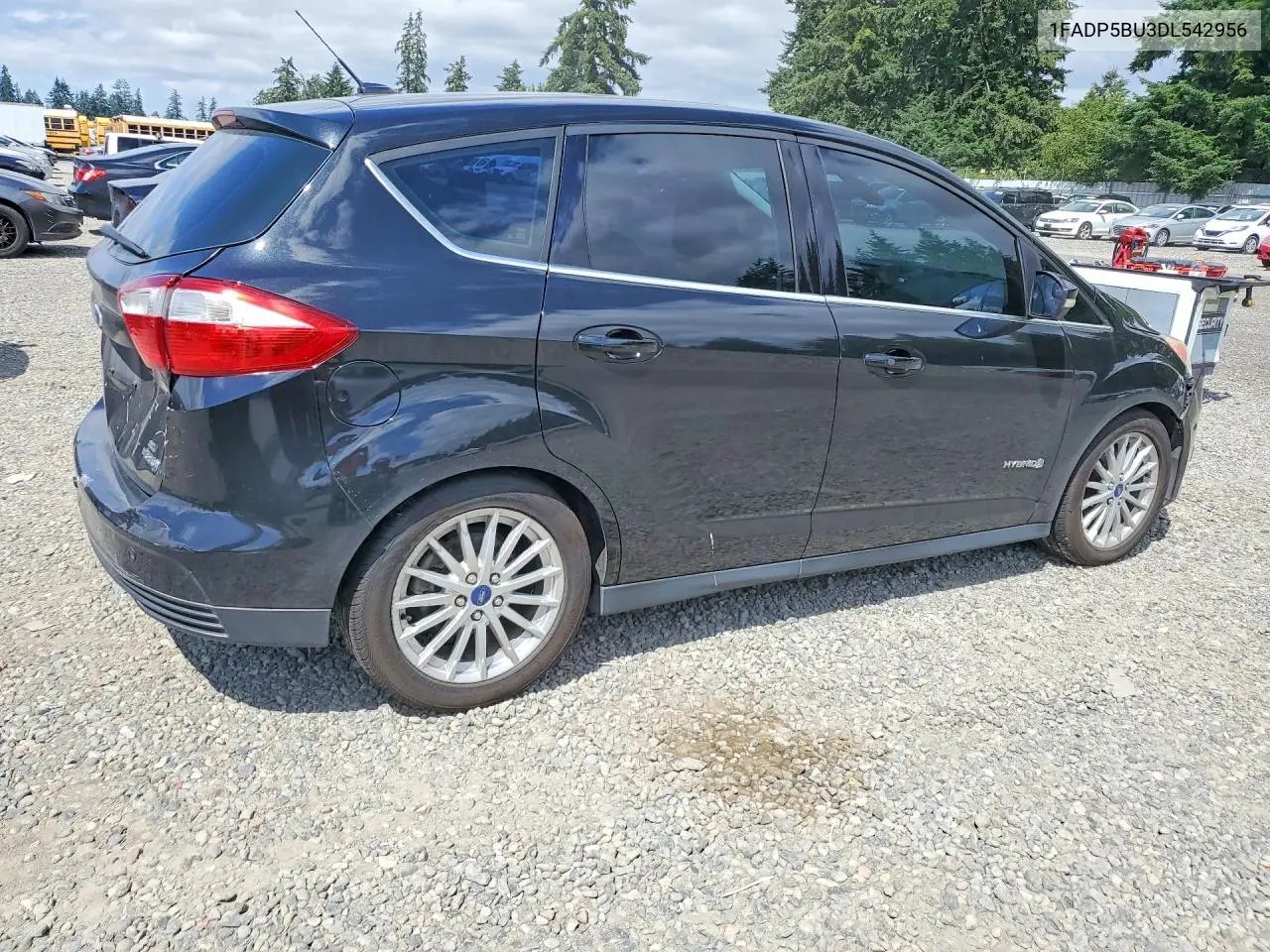 2013 Ford C-Max Sel VIN: 1FADP5BU3DL542956 Lot: 59019206