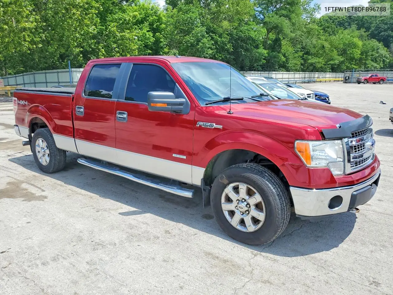 2013 Ford F150 Supercrew VIN: 1FTFW1ET8DFB96788 Lot: 59741576