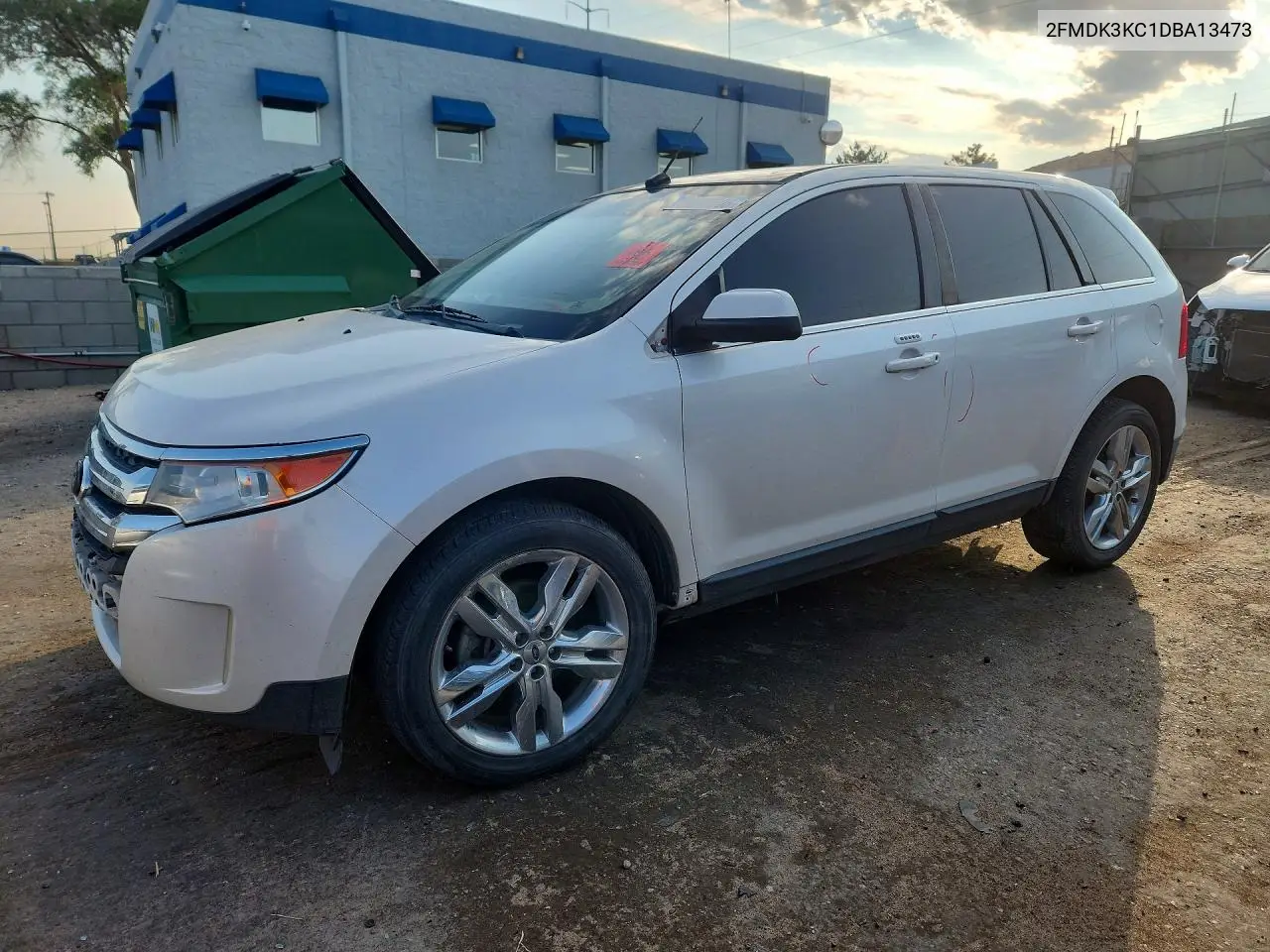 2013 Ford Edge Limited VIN: 2FMDK3KC1DBA13473 Lot: 60076606