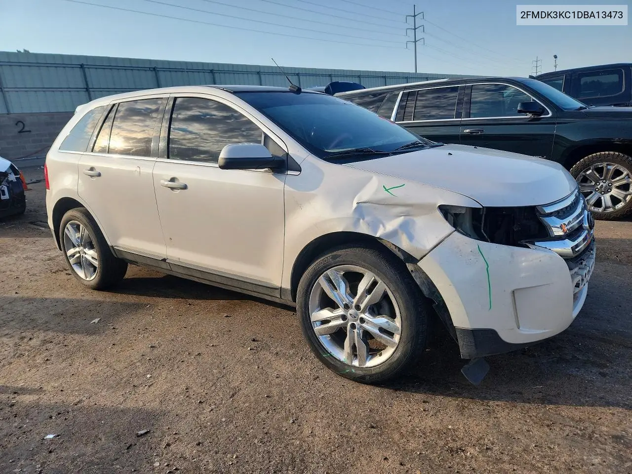 2013 Ford Edge Limited VIN: 2FMDK3KC1DBA13473 Lot: 60076606