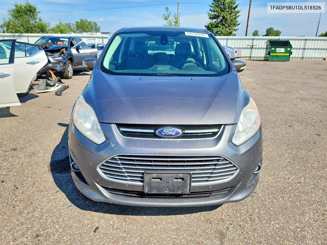 2013 Ford C-Max Hybr VIN: 1FADP5BU1DL518526 Lot: 60750746