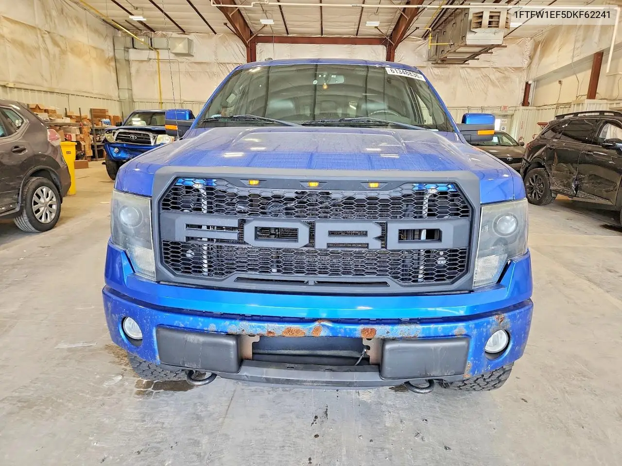 2013 Ford F150 Supercrew VIN: 1FTFW1EF5DKF62241 Lot: 61348836