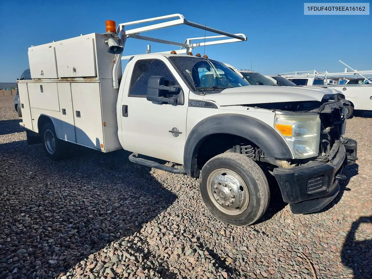 2014 Ford F450 Super Duty VIN: 1FDUF4GT9EEA16162 Lot: 53105586
