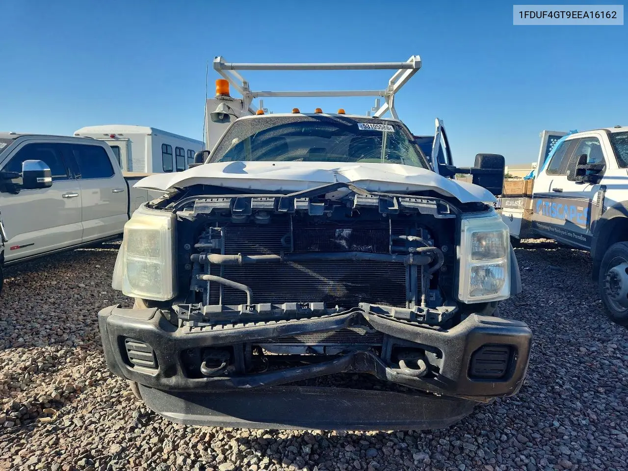 2014 Ford F450 Super Duty VIN: 1FDUF4GT9EEA16162 Lot: 53105586