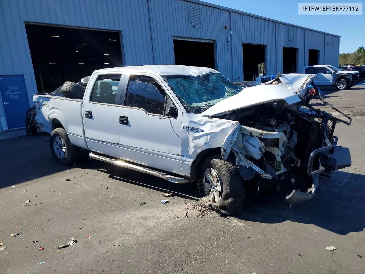 2014 Ford F150 Supercrew VIN: 1FTFW1EF1EKF77112 Lot: 54836536