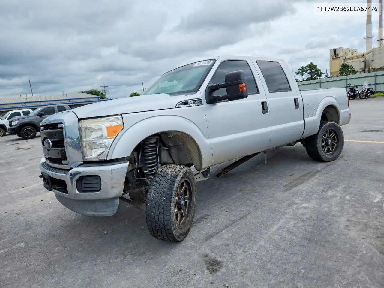 2014 Ford F250 Super Duty VIN: 1FT7W2B62EEA67476 Lot: 55791436