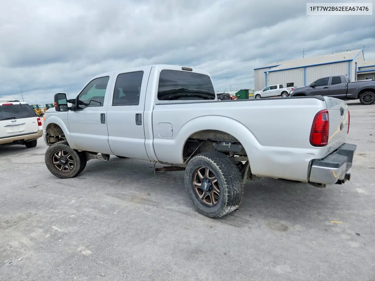 2014 Ford F250 Super Duty VIN: 1FT7W2B62EEA67476 Lot: 55791436