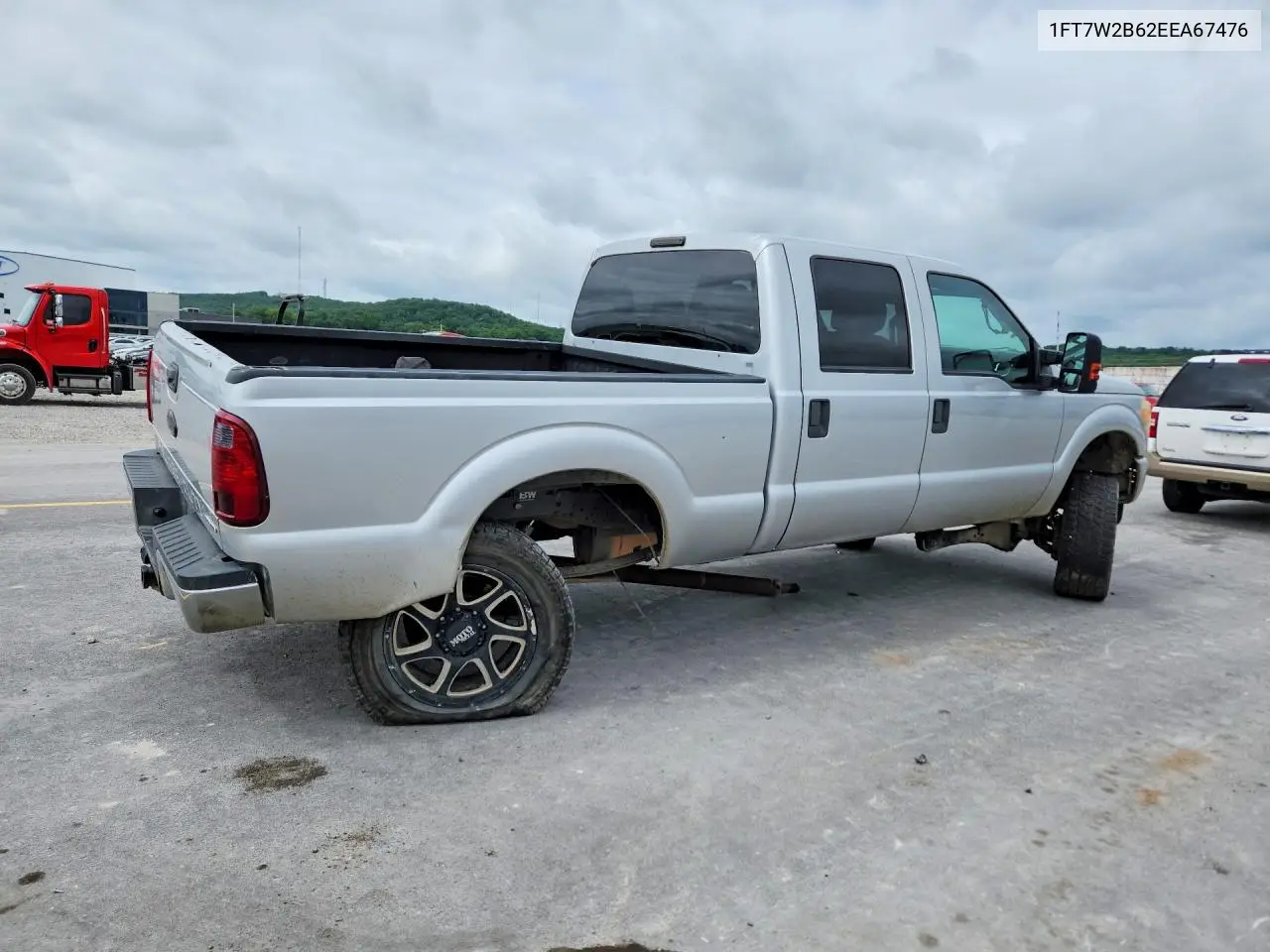 2014 Ford F250 Super Duty VIN: 1FT7W2B62EEA67476 Lot: 55791436