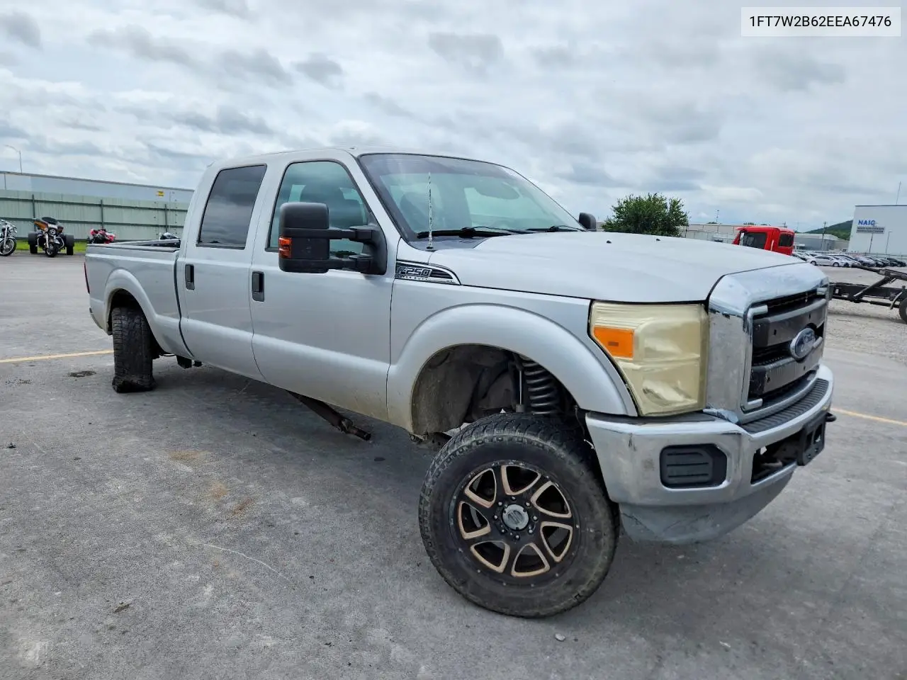 2014 Ford F250 Super Duty VIN: 1FT7W2B62EEA67476 Lot: 55791436