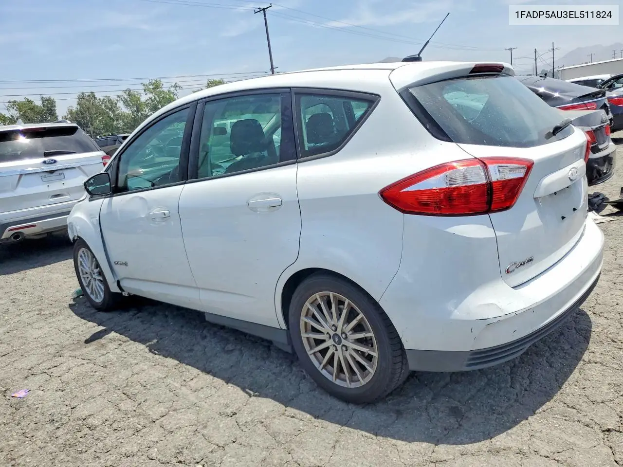 2014 Ford C-Max Se VIN: 1FADP5AU3EL511824 Lot: 55805116