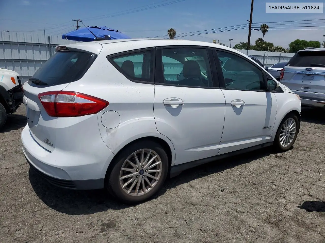 2014 Ford C-Max Se VIN: 1FADP5AU3EL511824 Lot: 55805116