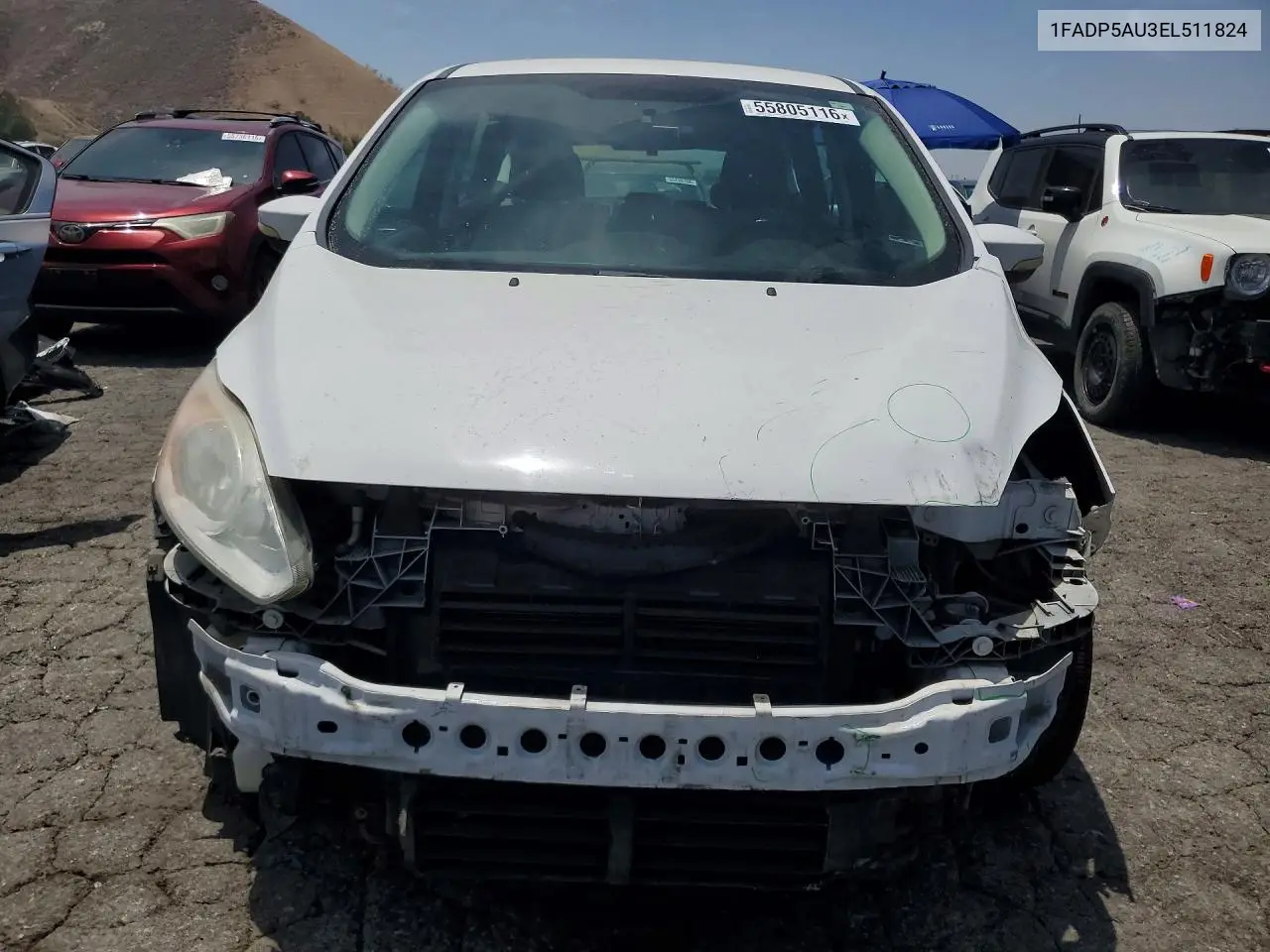 2014 Ford C-Max Se VIN: 1FADP5AU3EL511824 Lot: 55805116