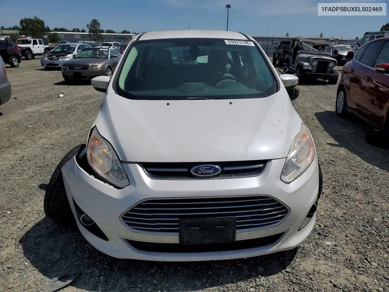 2014 Ford C-Max Sel VIN: 1FADP5BUXEL502469 Lot: 55923196