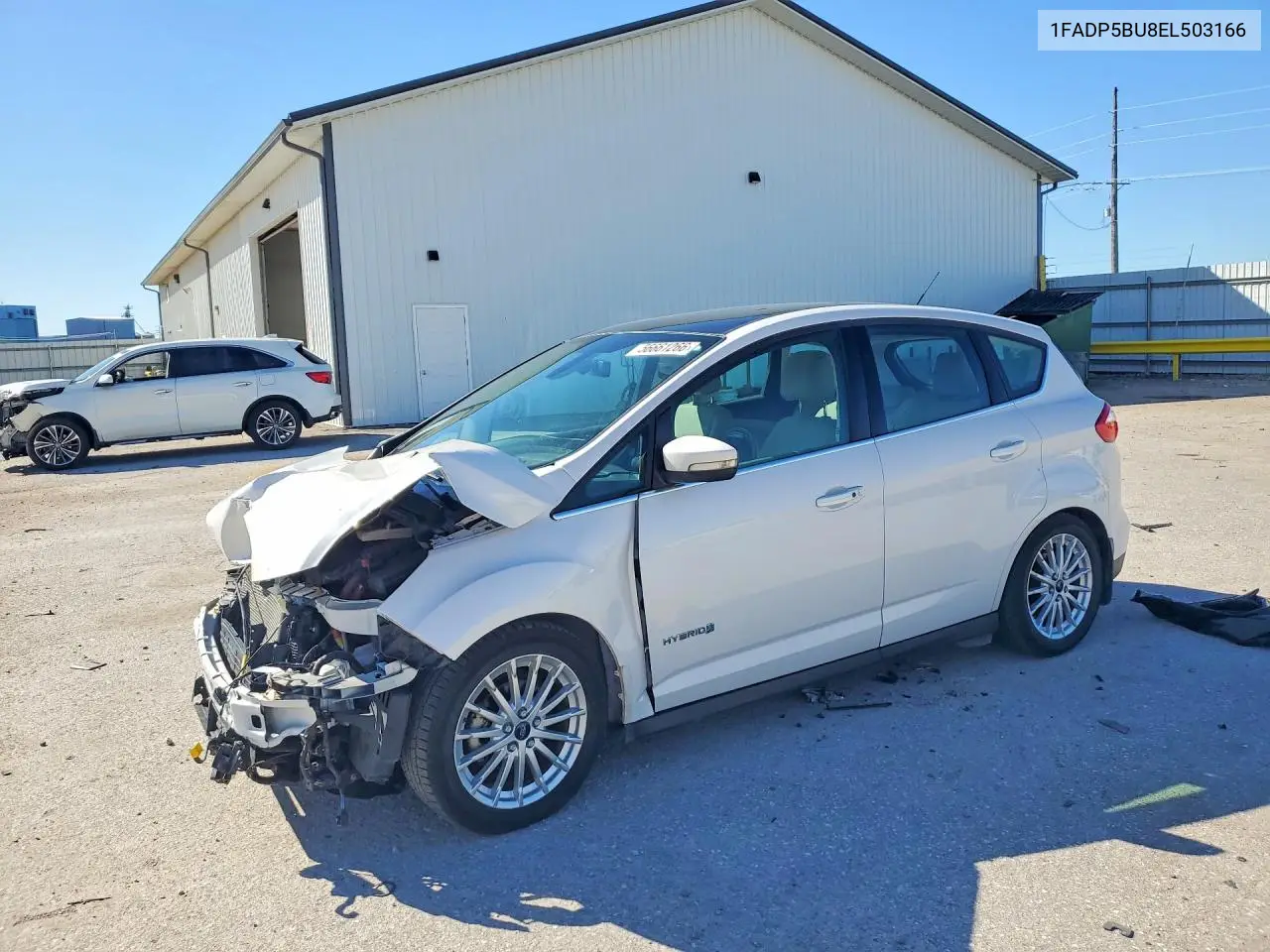 2014 Ford C-Max Sel VIN: 1FADP5BU8EL503166 Lot: 56661266