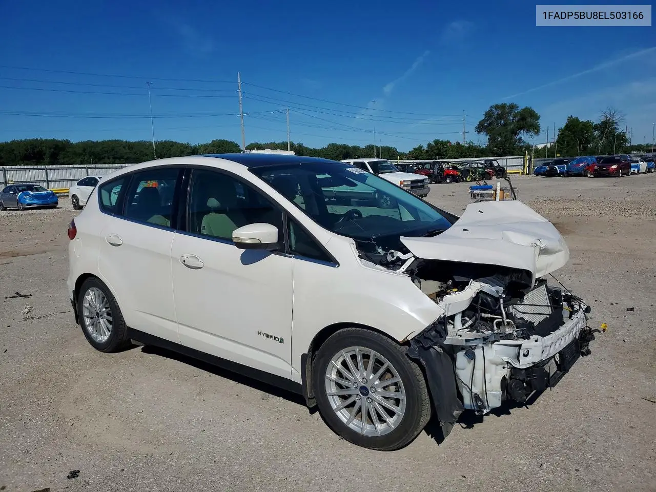 2014 Ford C-Max Sel VIN: 1FADP5BU8EL503166 Lot: 56661266