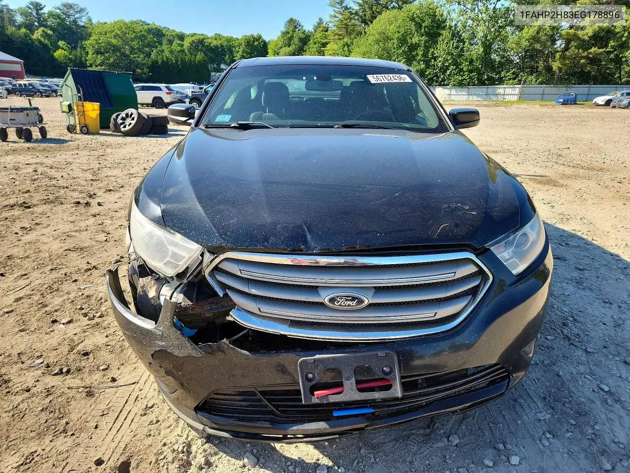 2014 Ford Taurus Sel VIN: 1FAHP2H83EG178896 Lot: 56762436