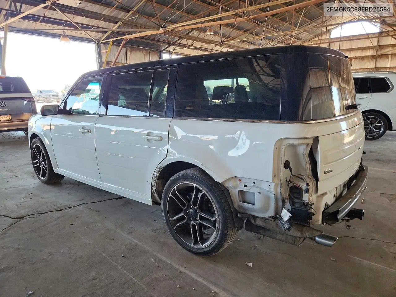 2014 Ford Flex Sel VIN: 2FMGK5C88EBD25584 Lot: 57197866