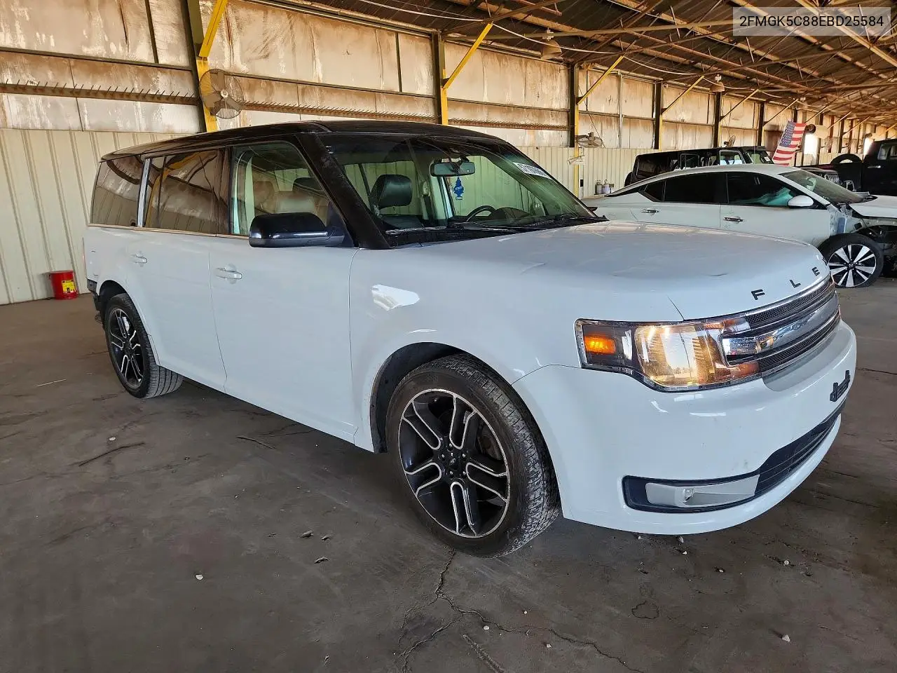 2014 Ford Flex Sel VIN: 2FMGK5C88EBD25584 Lot: 57197866