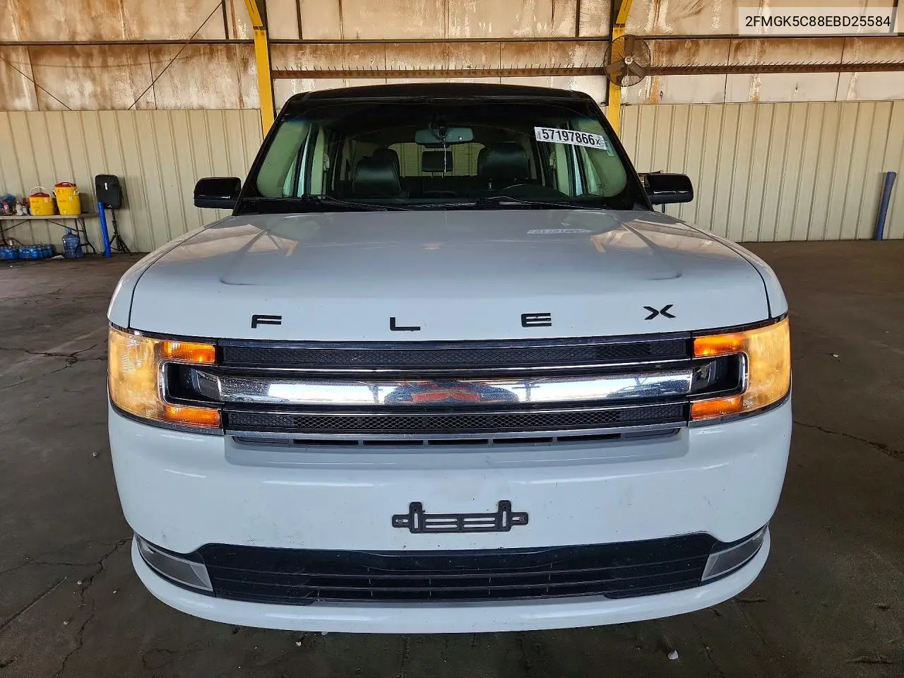 2014 Ford Flex Sel VIN: 2FMGK5C88EBD25584 Lot: 57197866