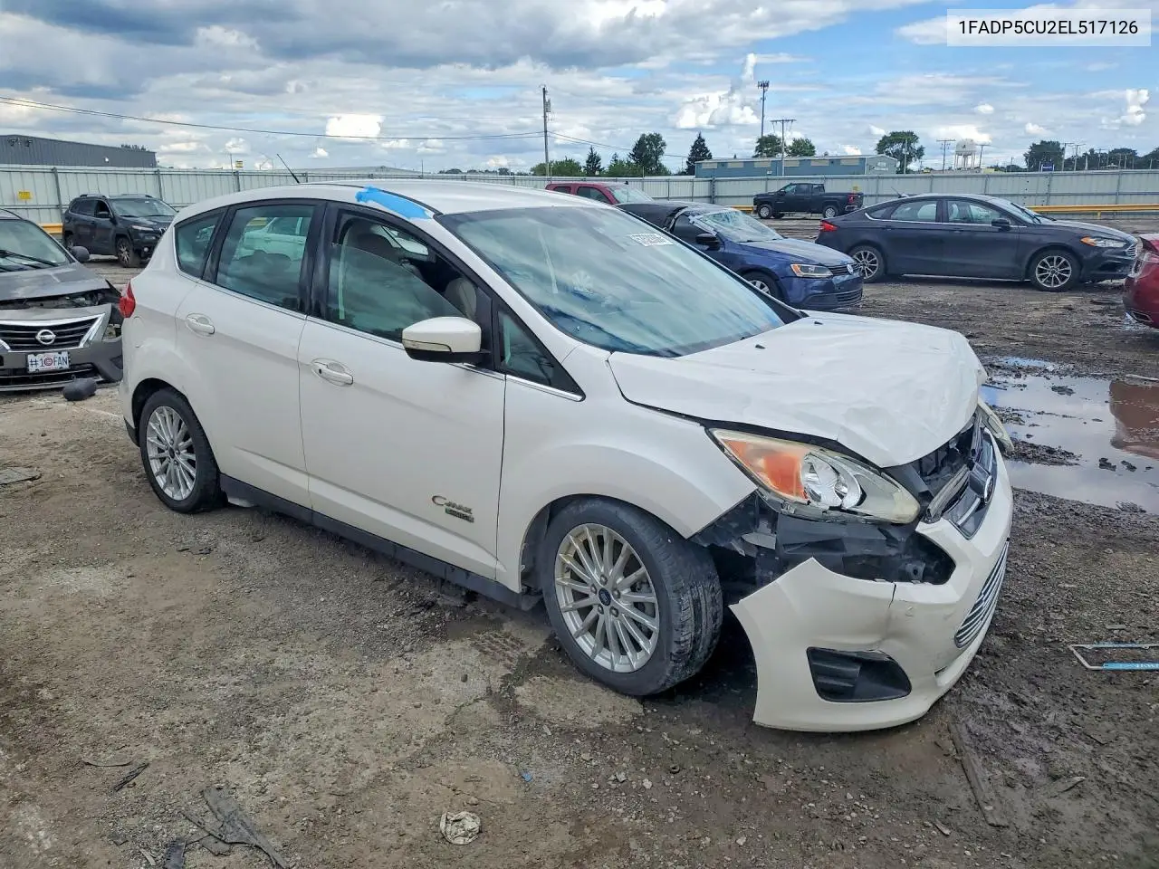 2014 Ford C-Max VIN: 1FADP5CU2EL517126 Lot: 57529306