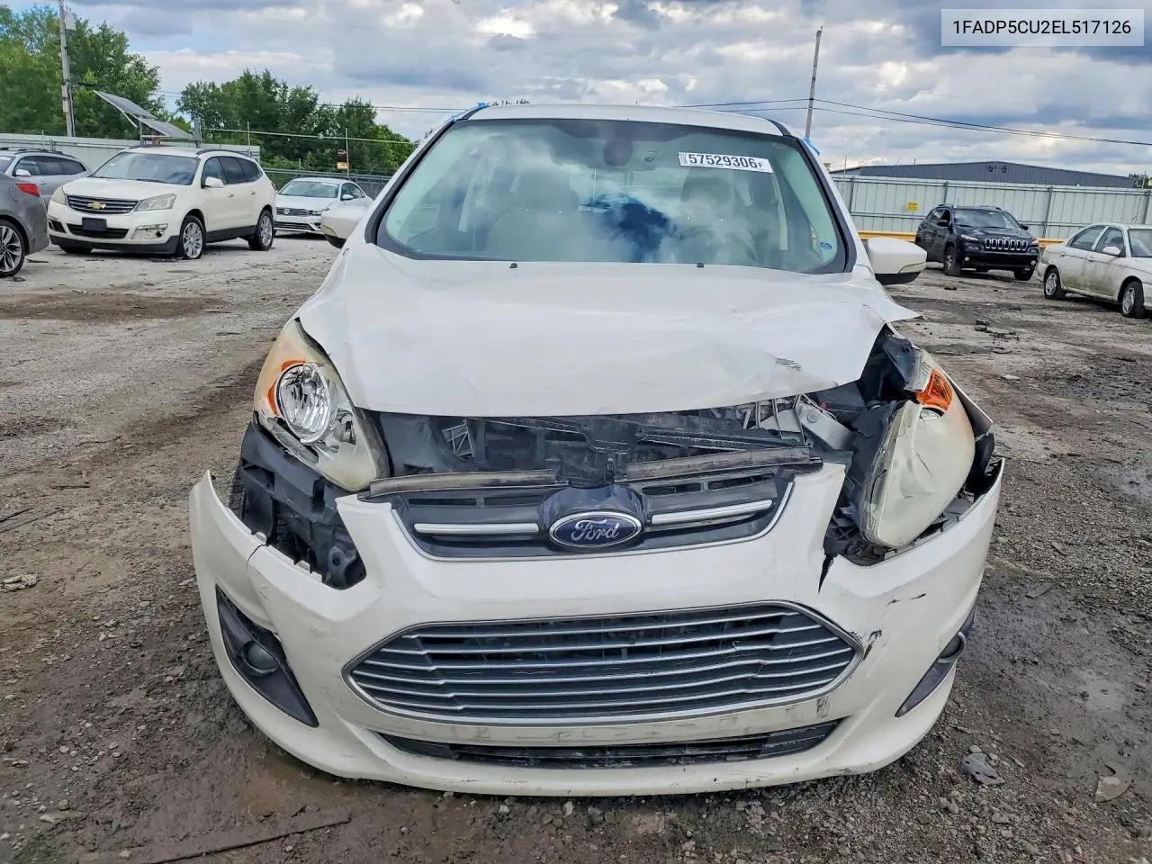 2014 Ford C-Max VIN: 1FADP5CU2EL517126 Lot: 57529306