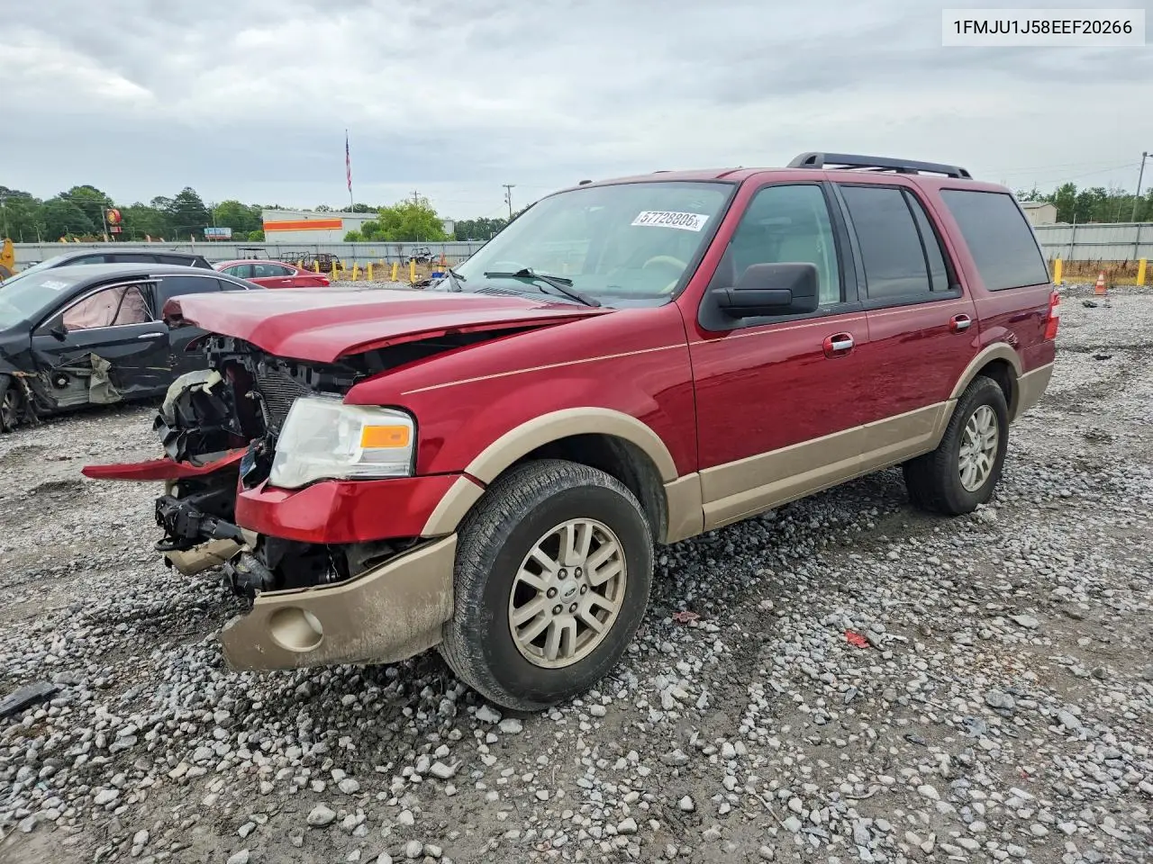 2014 Ford Expedition Xlt VIN: 1FMJU1J58EEF20266 Lot: 57728806
