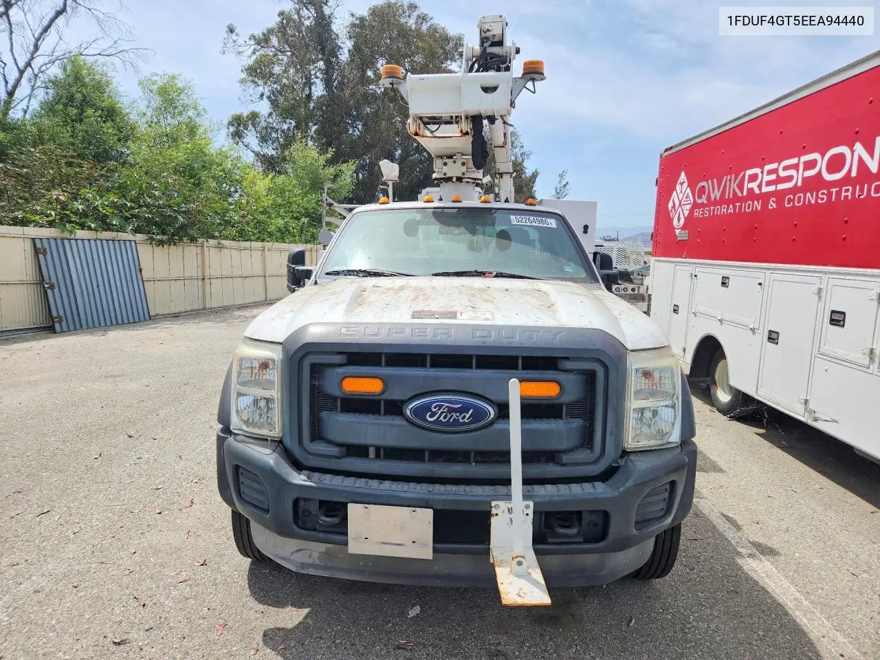 2014 Ford F-450 Sd Bucket Truck ** Cln Title * Pri Fleet ** VIN: 1FDUF4GT5EEA94440 Lot: 58499226