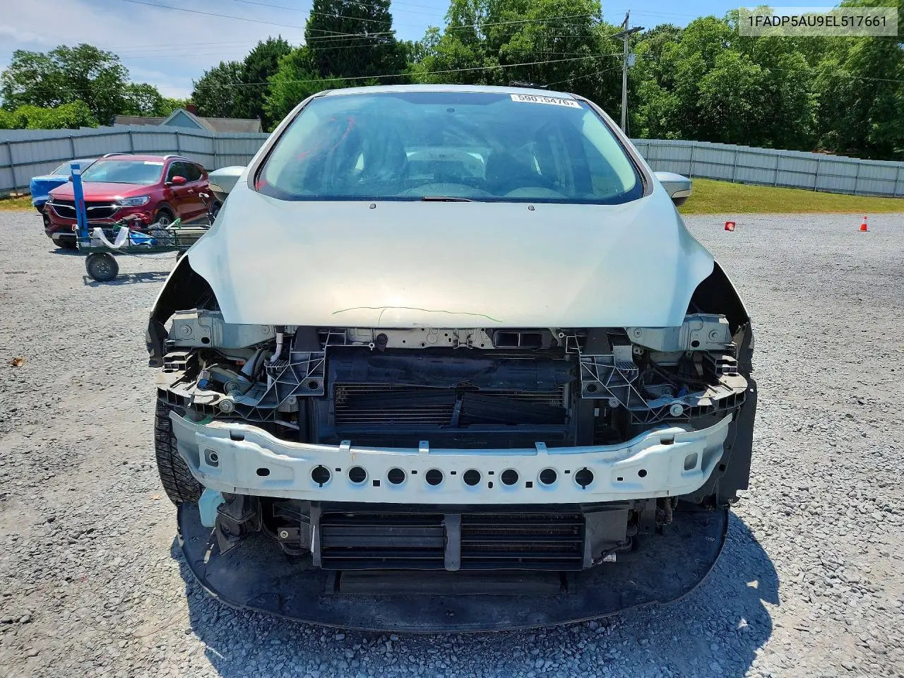 2014 Ford C-Max Se VIN: 1FADP5AU9EL517661 Lot: 59015476