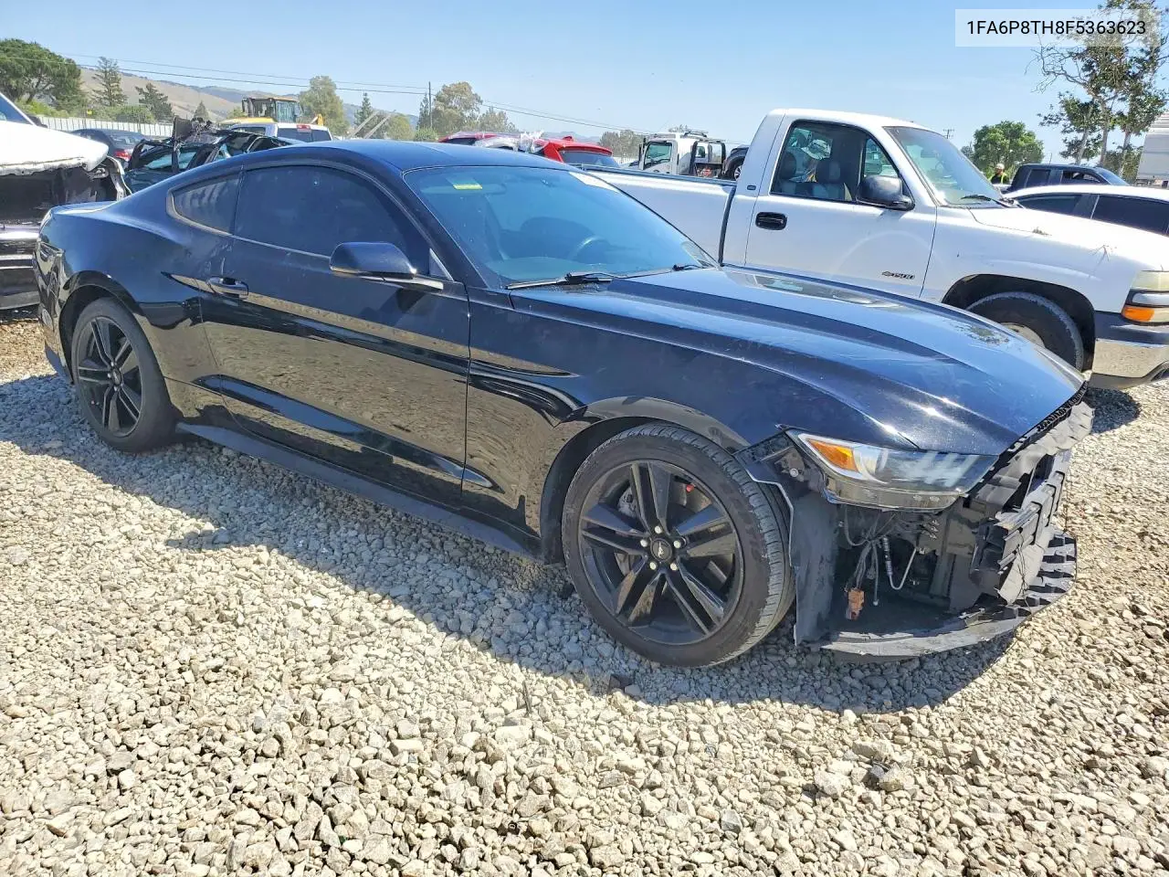 2015 Ford Mustang VIN: 1FA6P8TH8F5363623 Lot: 50168886