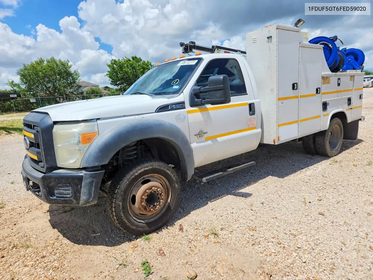 2015 Ford F550 Super Duty VIN: 1FDUF5GT6FED59020 Lot: 55788466