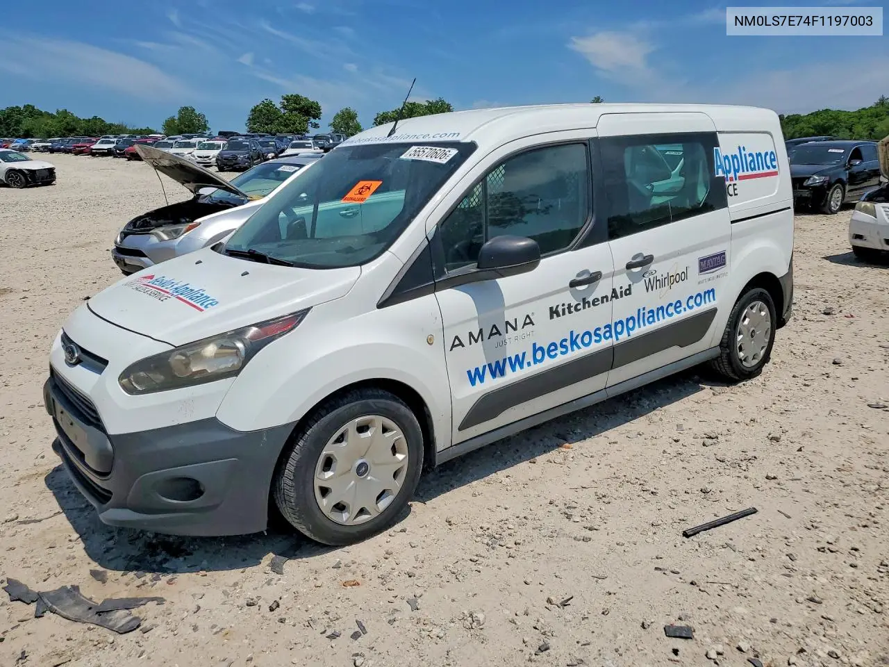 2015 Ford Transit Connect Xl VIN: NM0LS7E74F1197003 Lot: 56570606