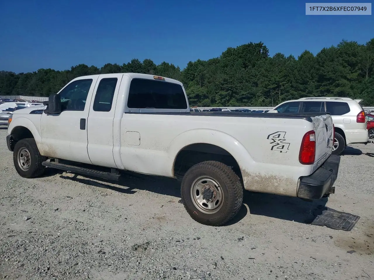2015 Ford F250 Super Duty VIN: 1FT7X2B6XFEC07949 Lot: 56630096